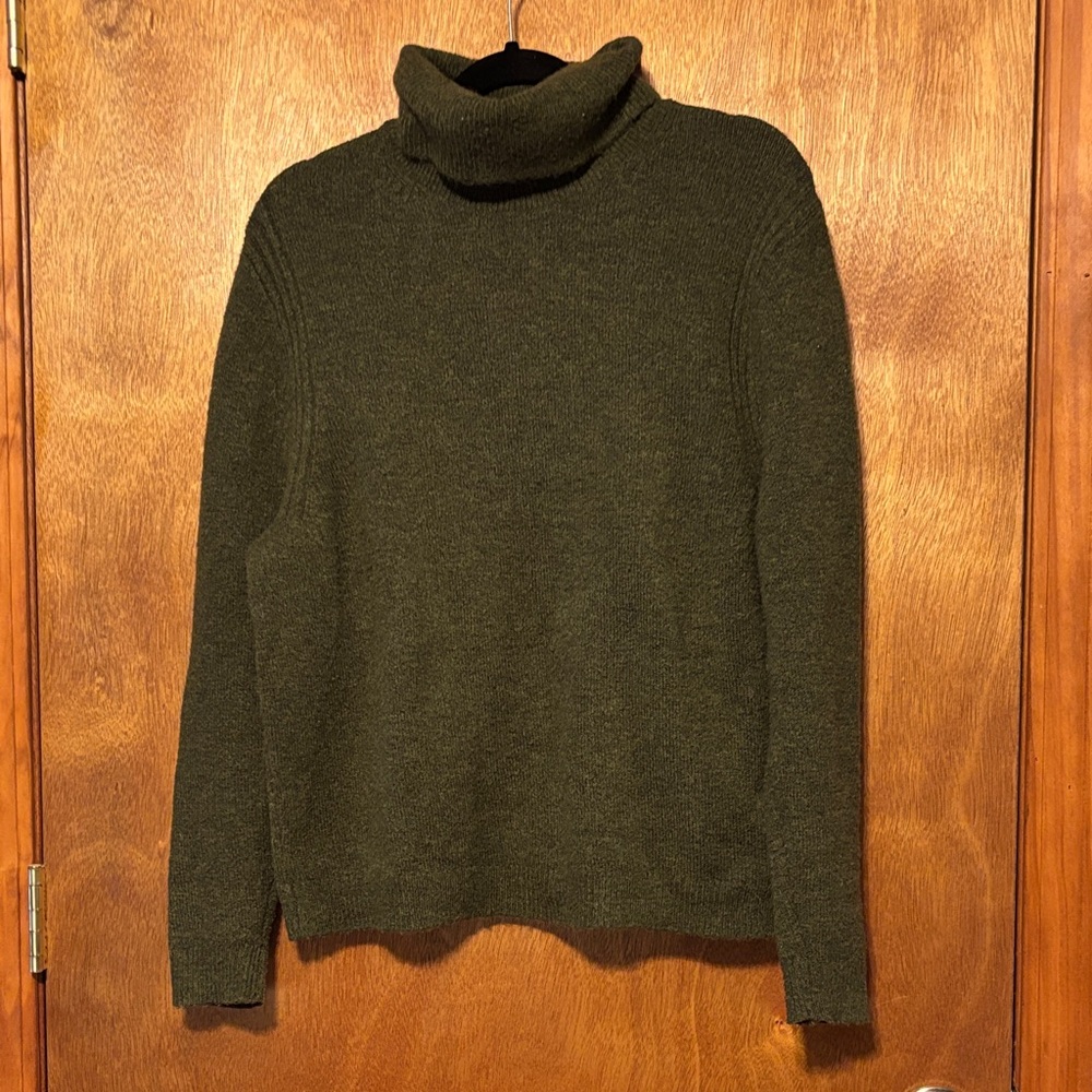 A New Day Forest Green Knit Top Large